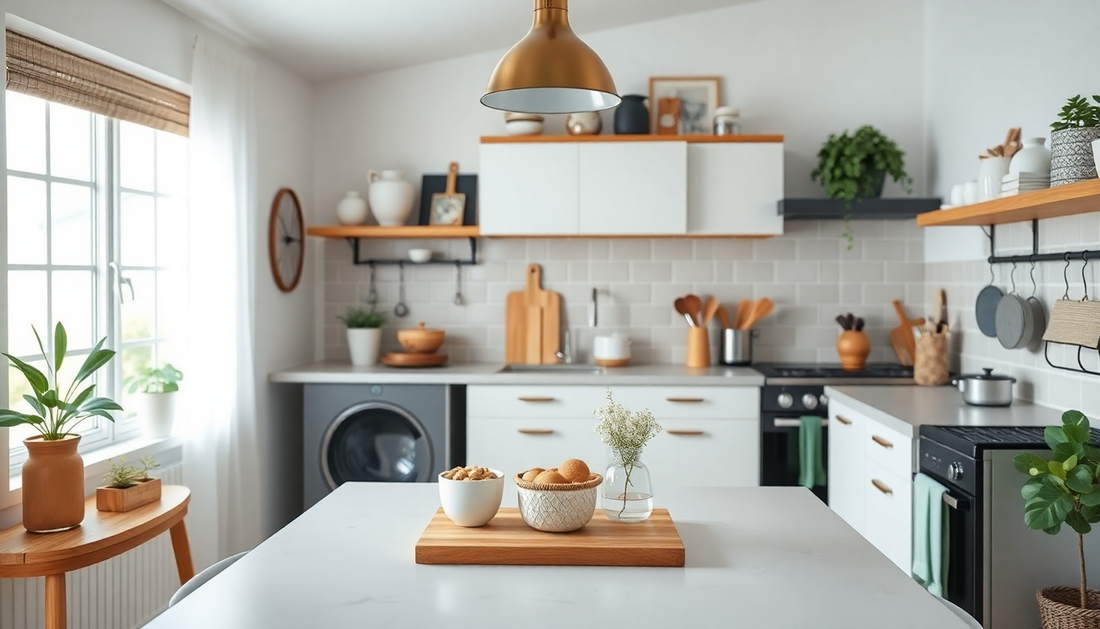 A cozy home with affordable lifestyle and kitchen essentials