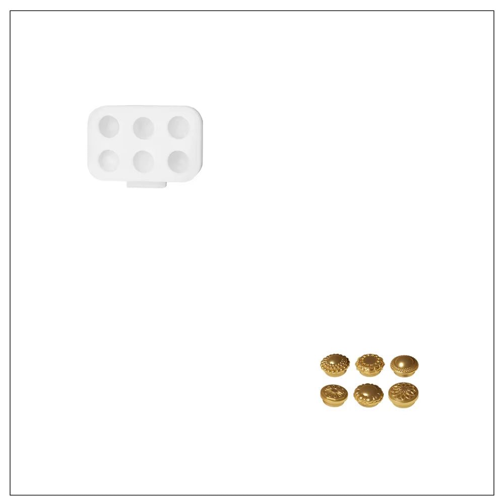 Nicole Christmas Baubles of Joy Candle Mold Christmas Silicone Mould DIY Handmade Xmas Home Decoration