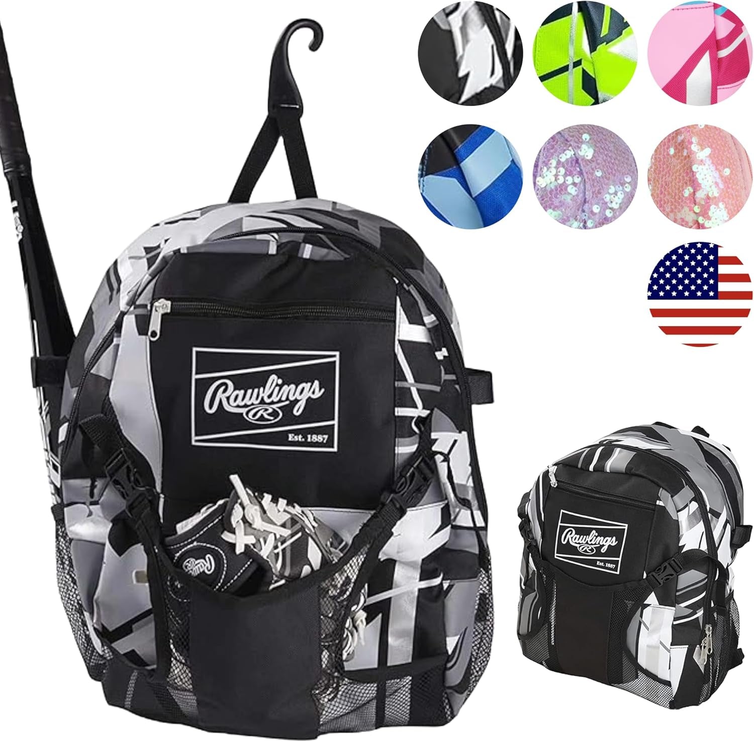 Remix T-Ball and Youth Equipment Bag Series - Baseball/Softball Backpack and Duffel Options Available in Multiple Colors