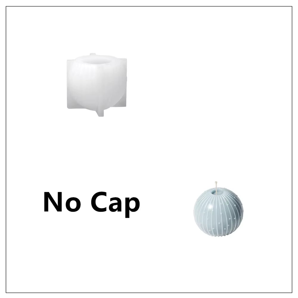 Nicole Christmas Baubles of Joy Candle Mold Christmas Silicone Mould DIY Handmade Xmas Home Decoration