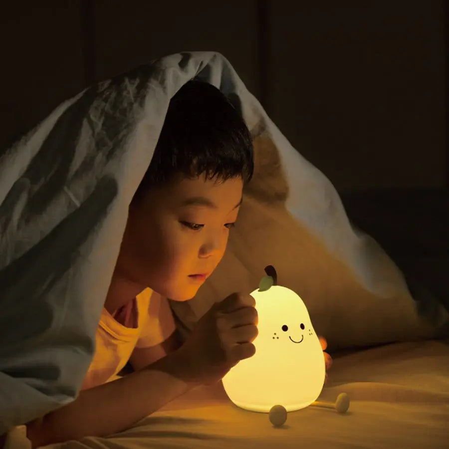 USB Rechargeable Silicone Night Light with Touch Sensor and Remote Control - Ideal for Kids' Bedrooms and Baby Gifts